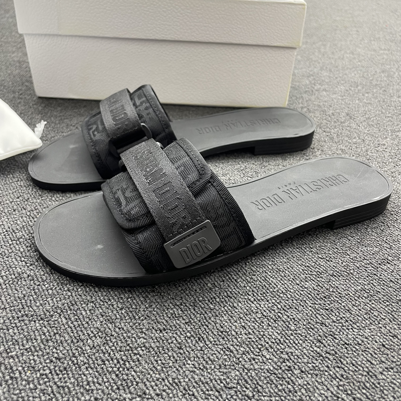 Dior 3d Velcro Sandals (6) - newkick.cc